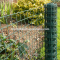 Cerca de rede de suporte de planta de jardim verde Rede de malha de rede de treliça verde